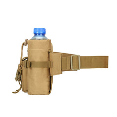 Camouflage Tactical Kettle Waist Bag Sports Water Bottle Pocket