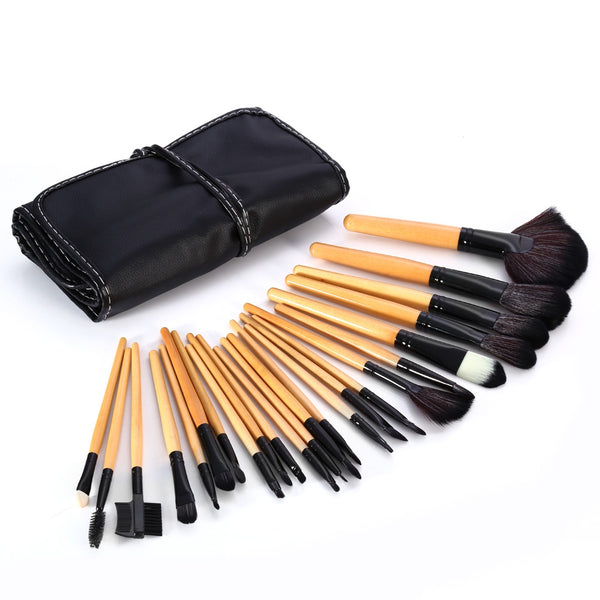 burlywood makeup brushes