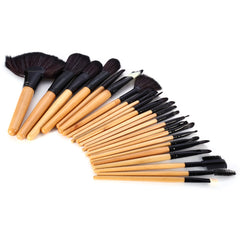 burlywood makeup brushes