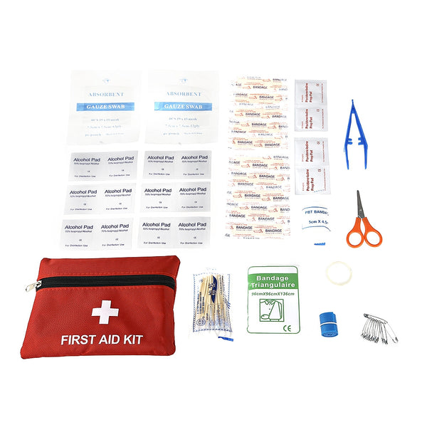 2PCS 13 in 1 Emergency First Aid Kit Medical Bag