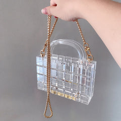 Transparent totes bag