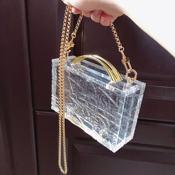 Transparent totes bag