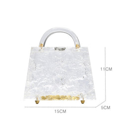 Transparent totes bag